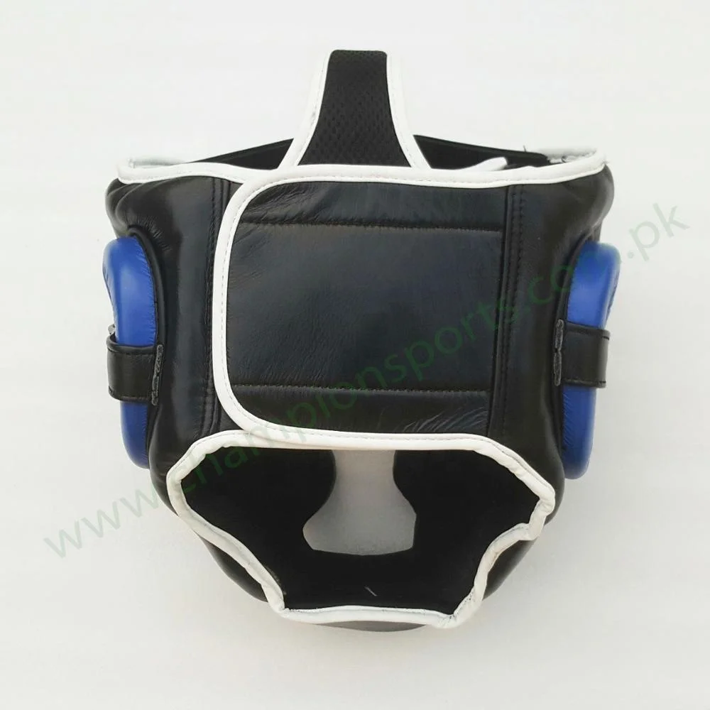 
custom OEM Boxing Headgear men protector PU leather sparring helmets half-covered head guard thai MMA taekwondo Sanda Karate man 