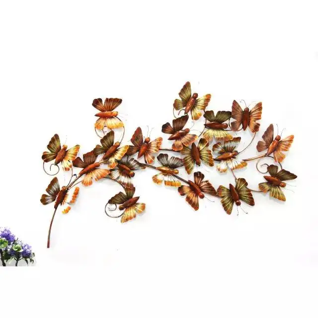 World Decor IRON METAL PIPLE FOLDING Tree WALL DECOR