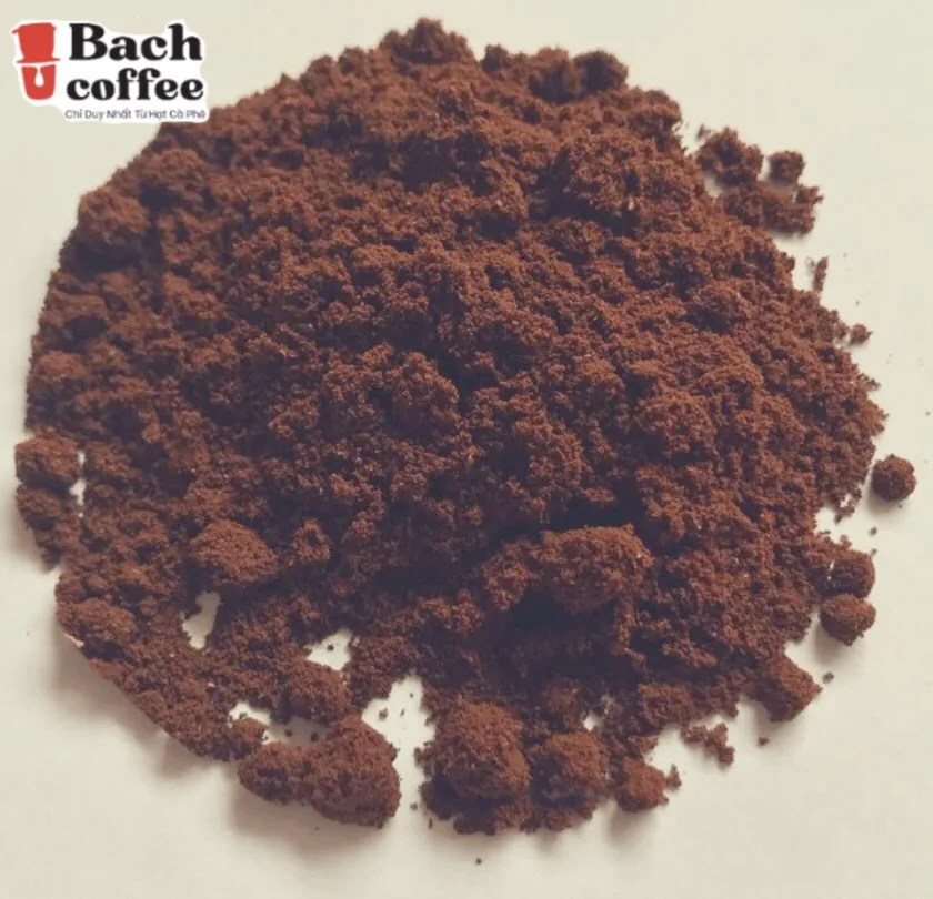 Bach Viet Nam Pure Black Instant Coffee - (2gr/sachet x 15 sachets/box)- Natural Coffee Powder Flavour