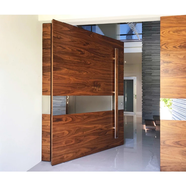 Элегантные современные деревянные металлические передние поворотные