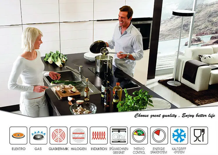 wholesale kitchen accessory cast steel handle and knob stainless steel mayer house la sera cookware sets