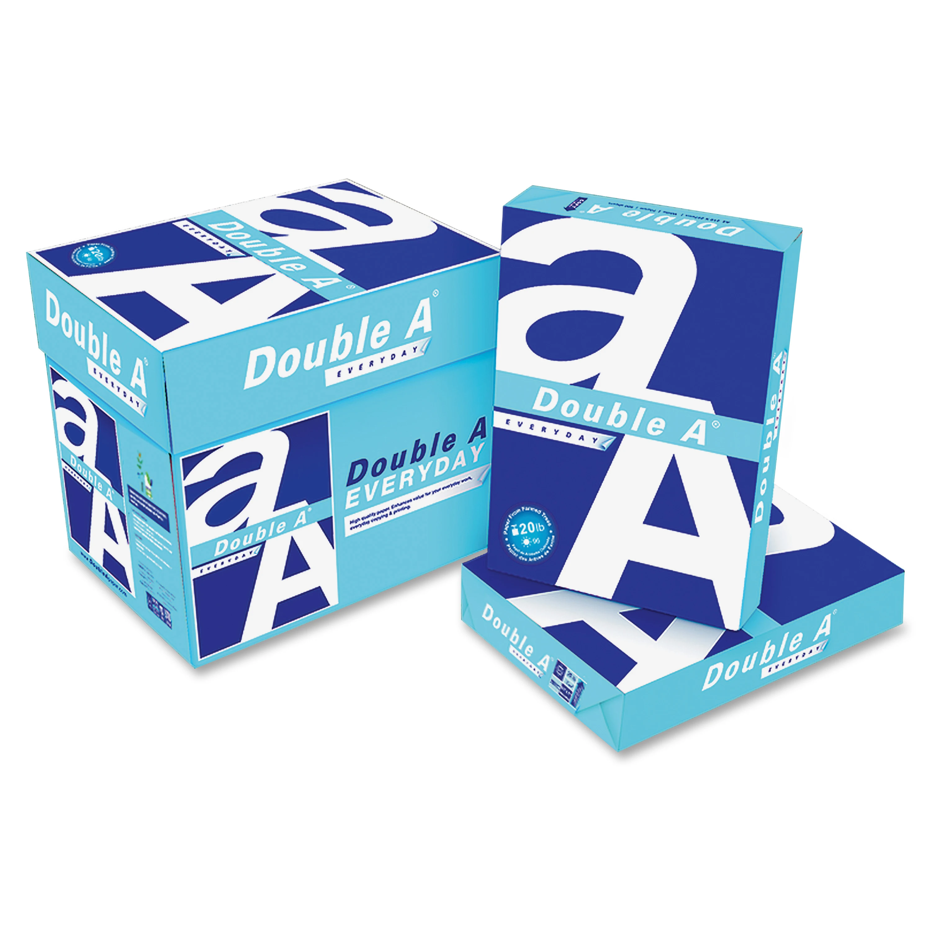 Супер белая бумага 70 75 80 GSM Double A A4 копировальная для