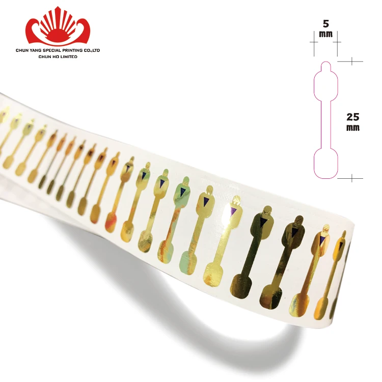 Strong adhesive permanent security seals sticker