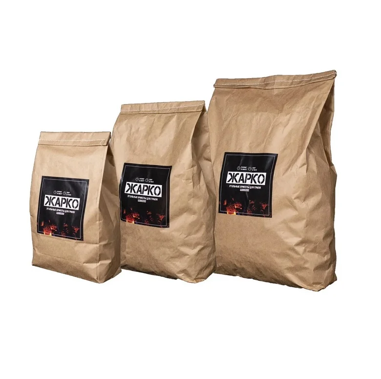 
 Природный уголь в брикетах  