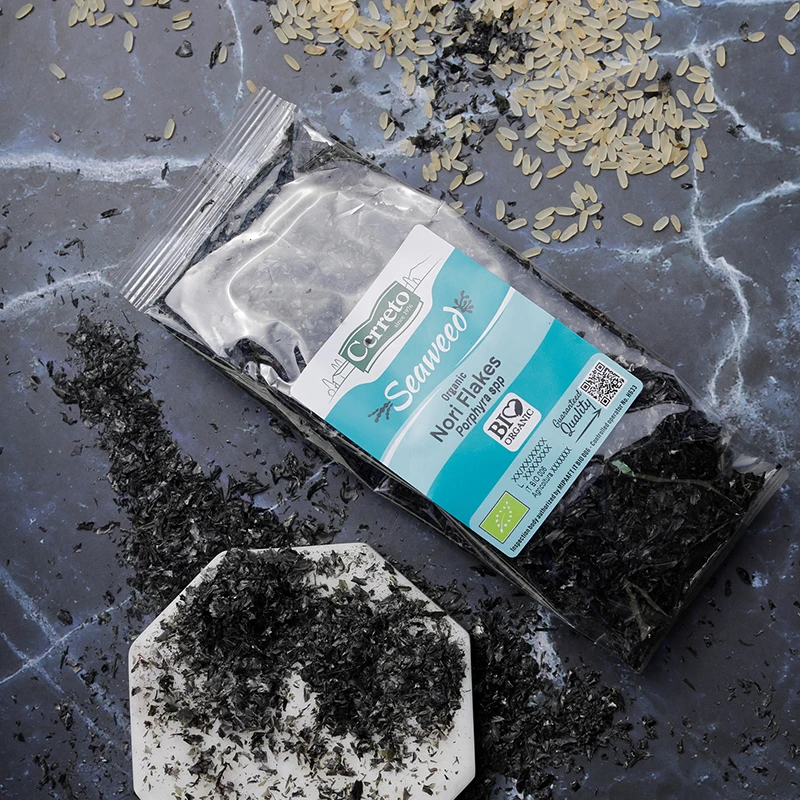 Лучшие итальянские органические хлопья нори 35 г
