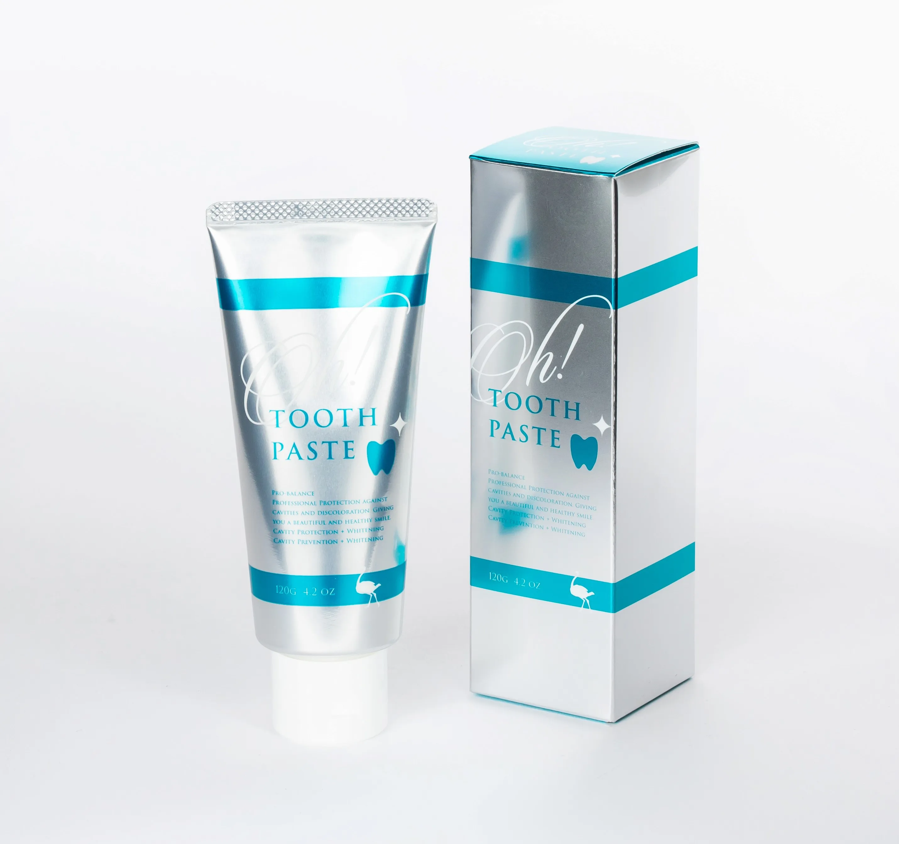 
Ostrich extract toothpaste set production plant manufacturing plant 