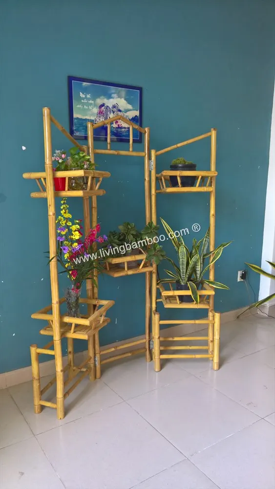 Шестигранная бамбуковая полка LAM SON