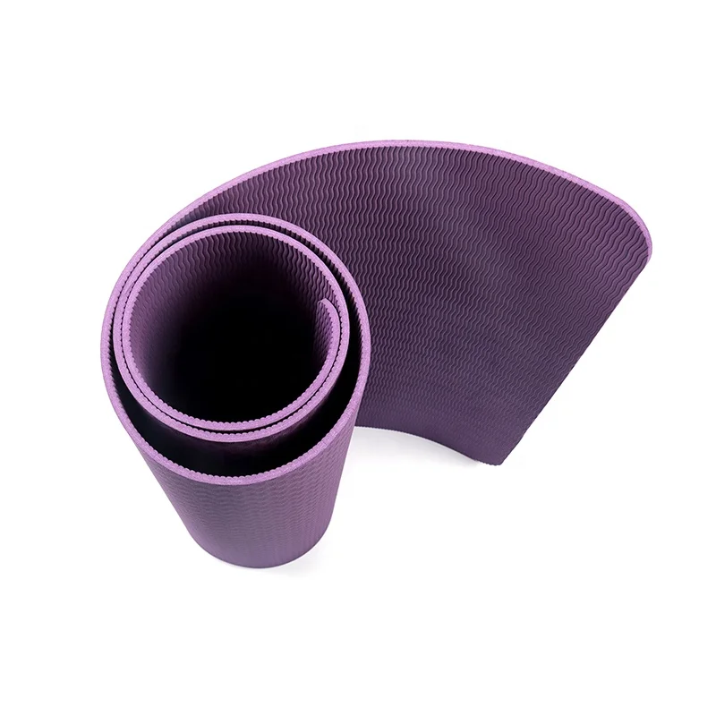 3mm Yoga Mat Manufacturer High Density Anti-tear TPE Yoga Mat with Carrying Strap