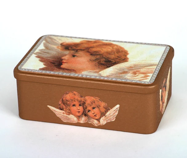 
Custom high quality colorful printing cute rectangle aluminium metal tin Can box 