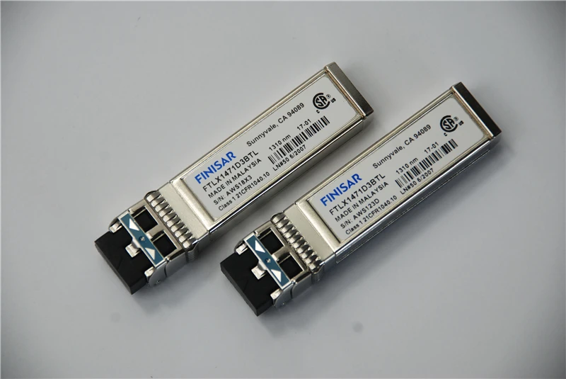 Оптический модуль приемопередатчика промышленной температуры Finisar FTLX1475D3BTL SFP + 10gbase-lr/lw