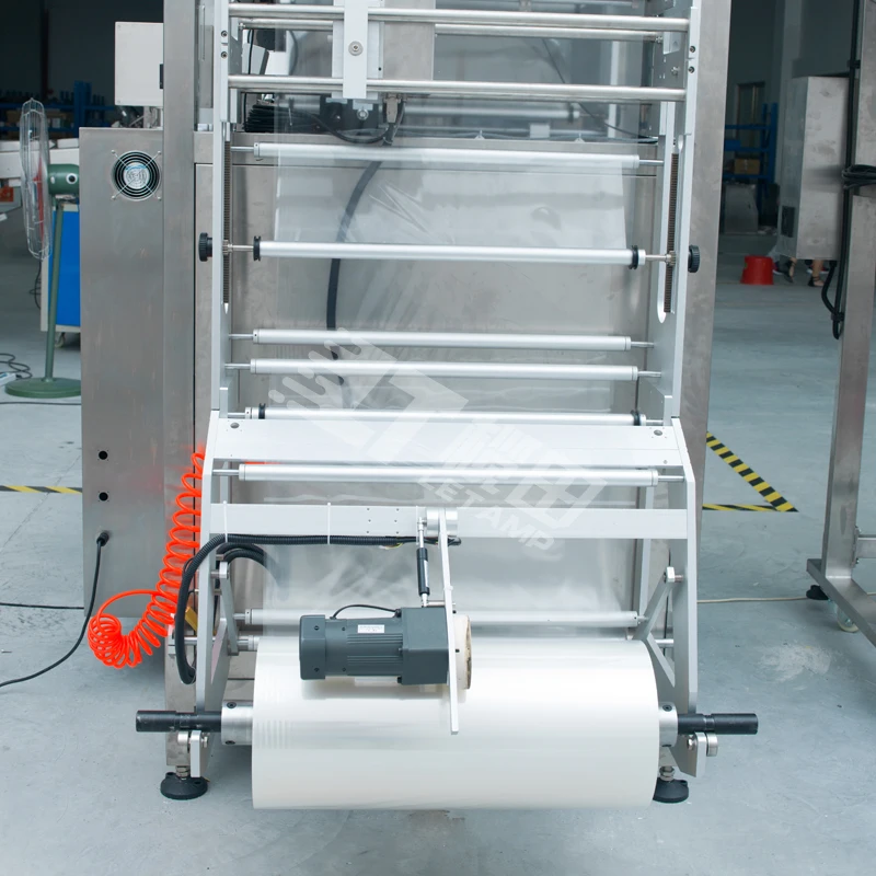 Automatic Multiheads Weighting Vertical System Candy, Small Bread, Russian Chocolate Packaging Machine LT-420Y