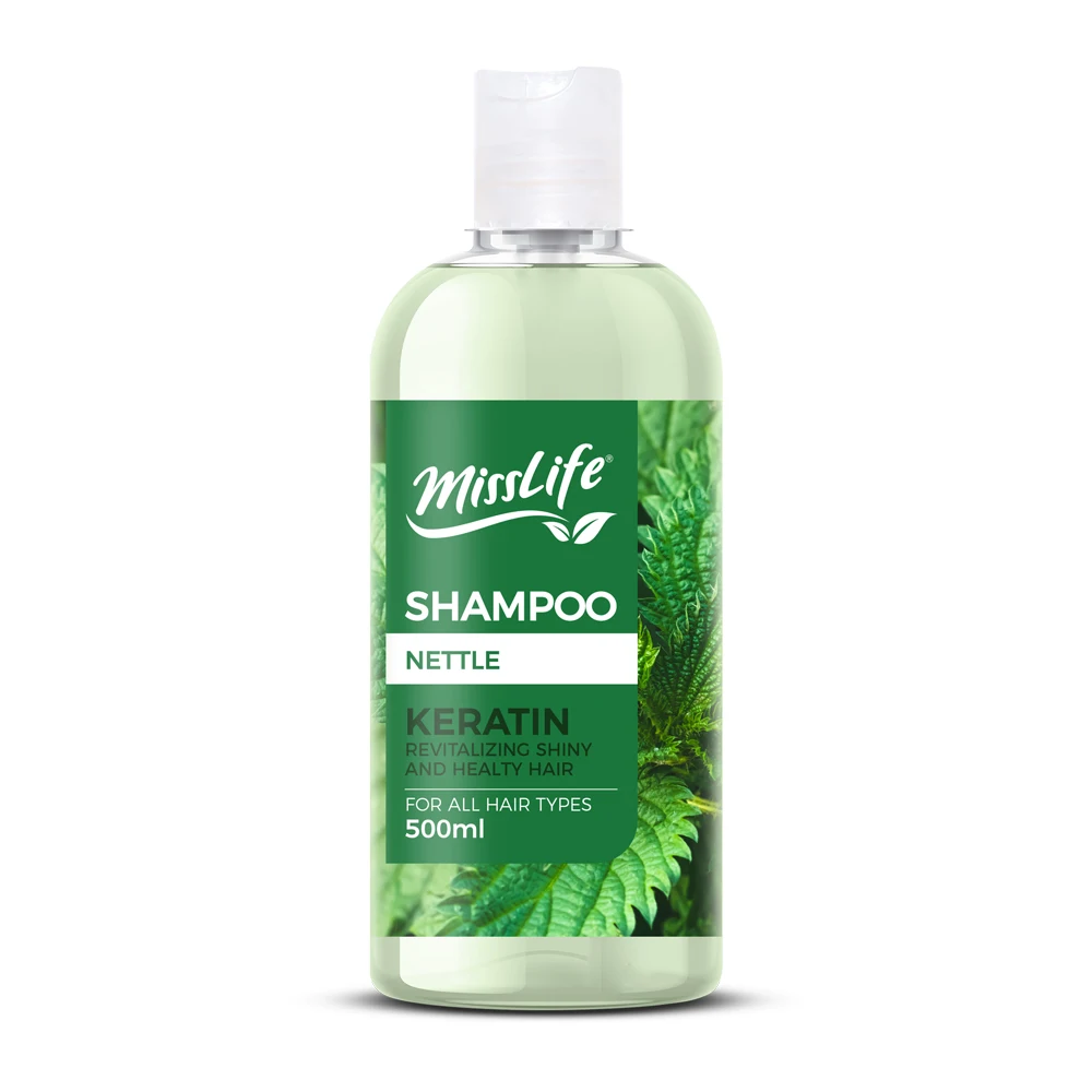 Hair Shampoo Keratin  With Nettle Products Private Label Manufacturer from Turkey