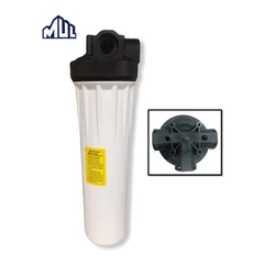 3 Port Washable RO UF Big Blue Water Filter Housing