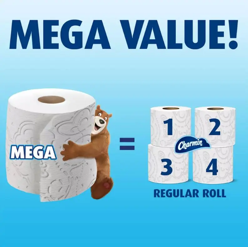 Toilet Paper Ultra Soft Mega Roll (Case Pack of 32)