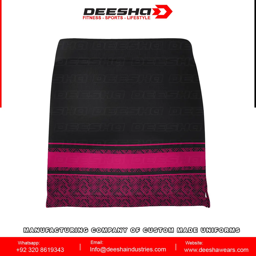 Casual Girls Cheerleading Uniforms with Pleated Wrap Skirt Polyester XS Size Cheerleader Costume