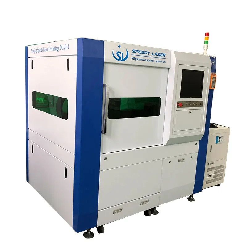 600*400mm small fiber metal laser cutting machine 1000W metal laser cutting machine 1500W