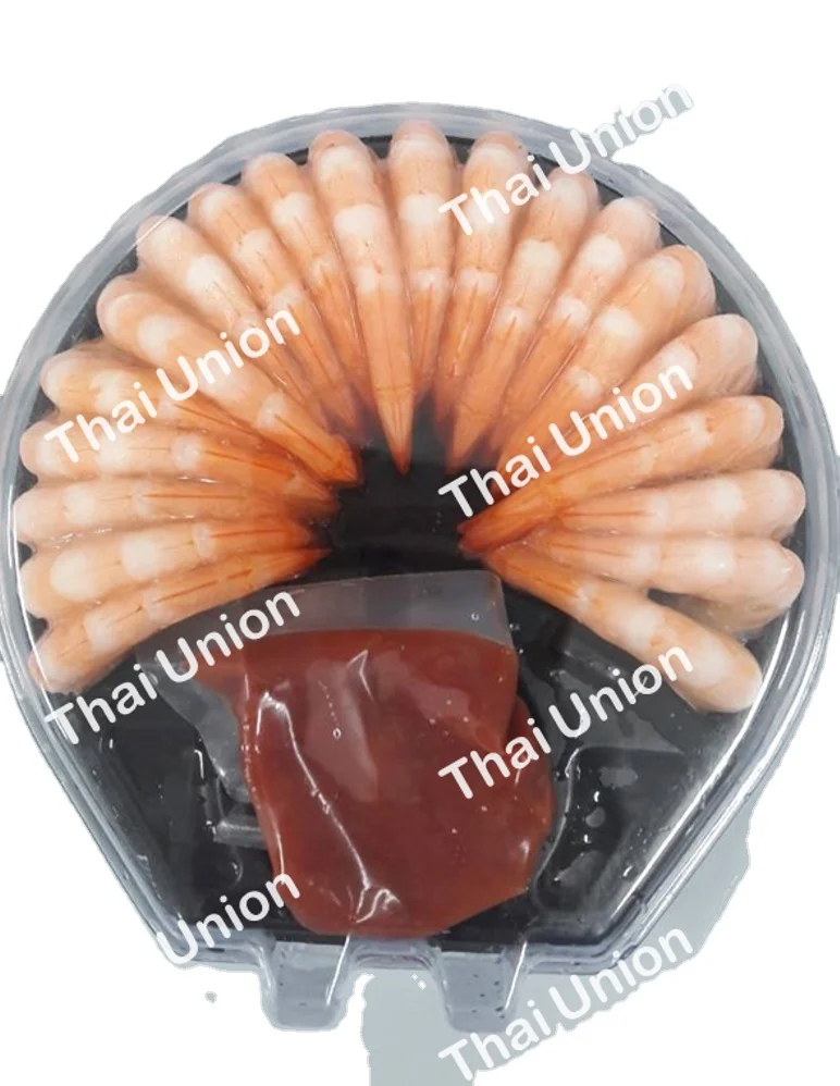 Hot Product Frozen Seafood Shrimp ring with sweet chili sauce White Vannamei Shrimp ready to eat for Retail and Food Services ma