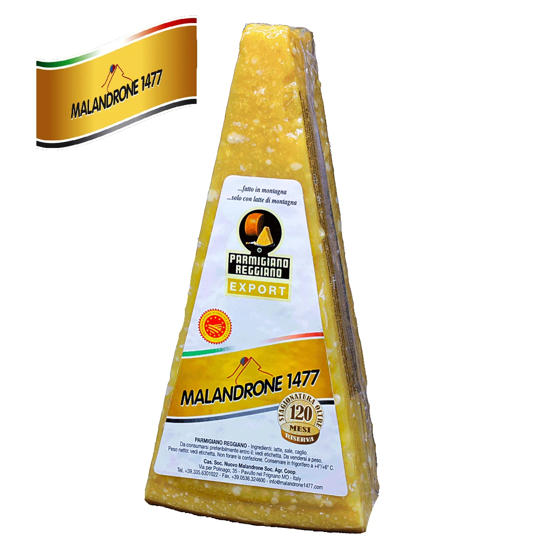 
Prime Quality Parmigiano Reggiano Cheese 120 Months 4,5 kg 
