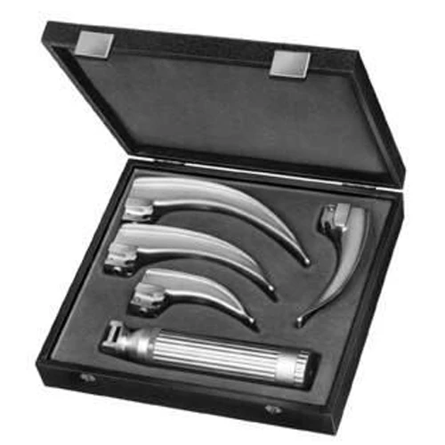 laryngoscope sets / fiber optic laryngoscope set / ent laryngoscope set