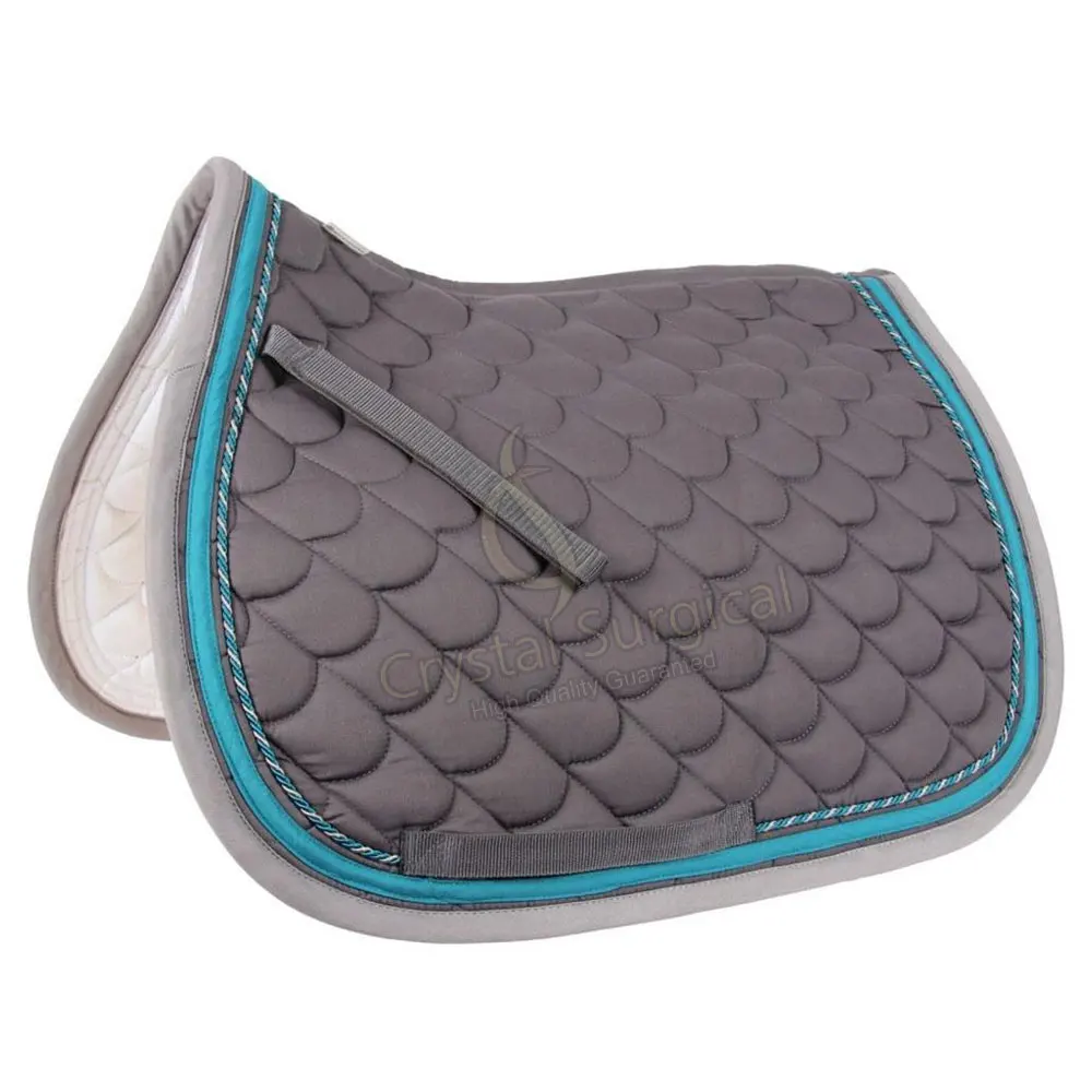 Разумные цены седельные прокладки для лошадей седельная прокладка из полиэстерной ткани с блестящими удобными седельными прокладками