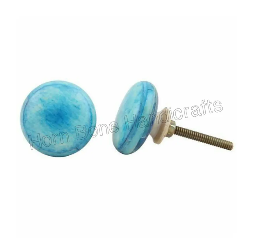 High Quality Round Bone Vintage Door Knob Bone Inlay Drawer Knob Lock or Home And Hotels Bone Inlay Round Cupboard Knob