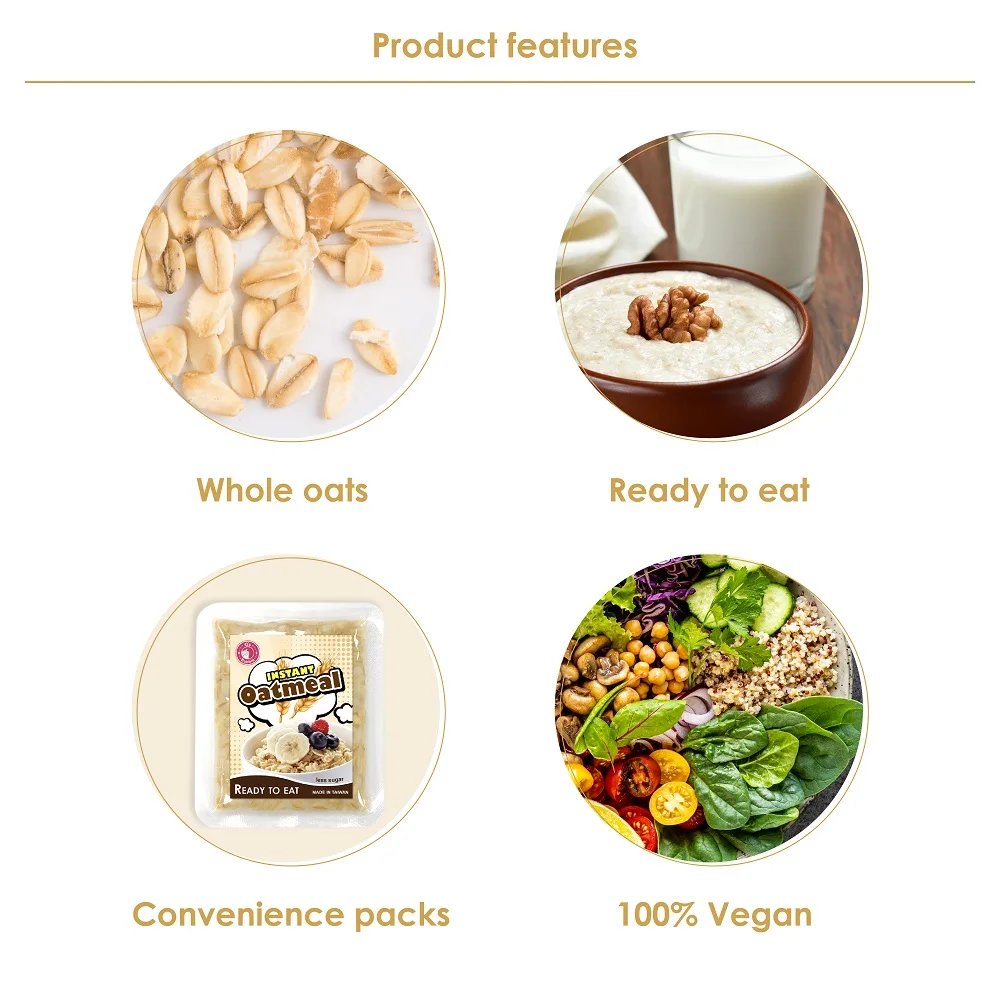 Wholesale No Preservative Healthy Grains Oats Taiwan Supplier