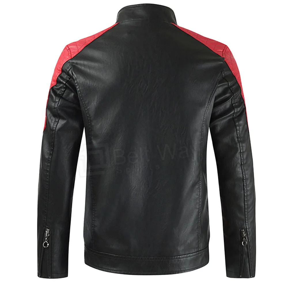 OEM 2024 Manufacturer Breathable New Style Men Leather Jacket 2021 Winter Leather Jacket For Mens