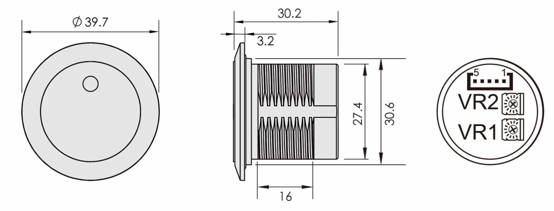 Waterproof LED indication No Touch infrared sensor DC12 24V, Touchless Door Release Button