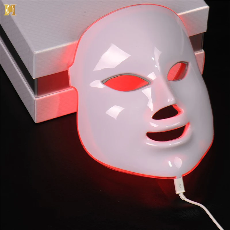 Hot Selling Photon Therapy Facial Mask Skin Rejuvenation Anti-Aging/Wrinkle Electric Heating  Face Mask Beauty Skin Care Device