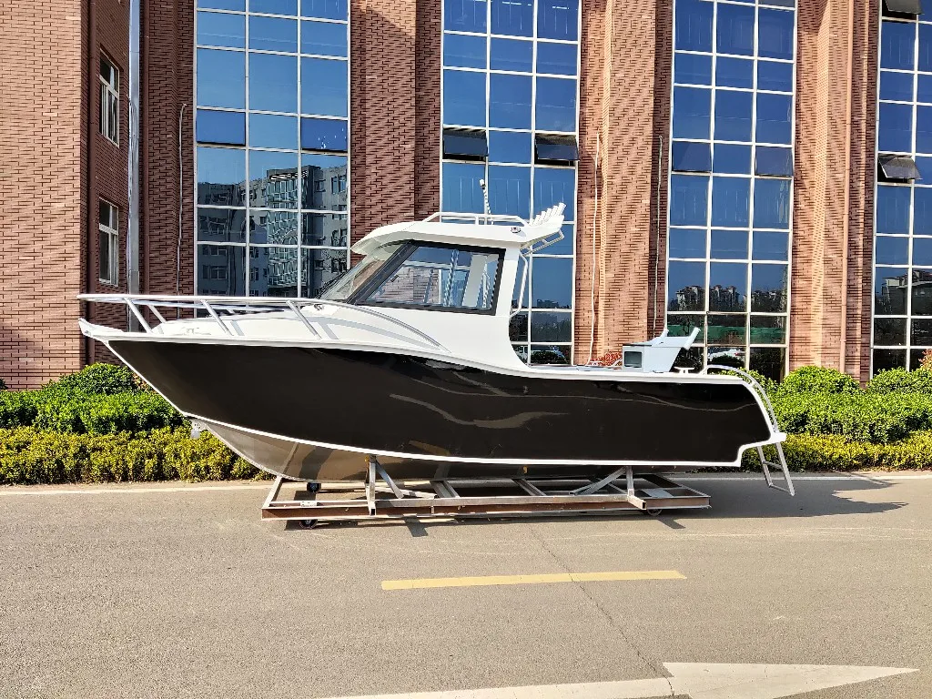 Profisher boat 6.25m offshore speed fishing vessel cabin boats aluminum fishing