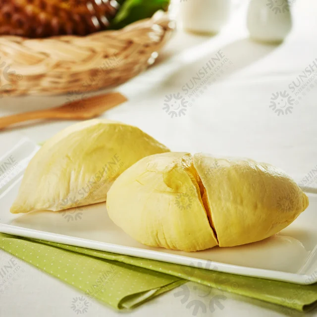 
Premium Quality No Preservative Special Taste 100% Natural Creamy Sweet Fresh Whole Durian Monthong From Thailand 