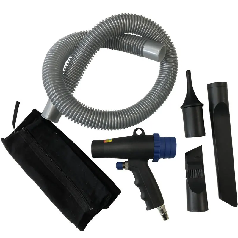 
Dual Function Air Vacuum Blow Gun Pneumatic Tools Cleaner Kit Cleaning Tools 