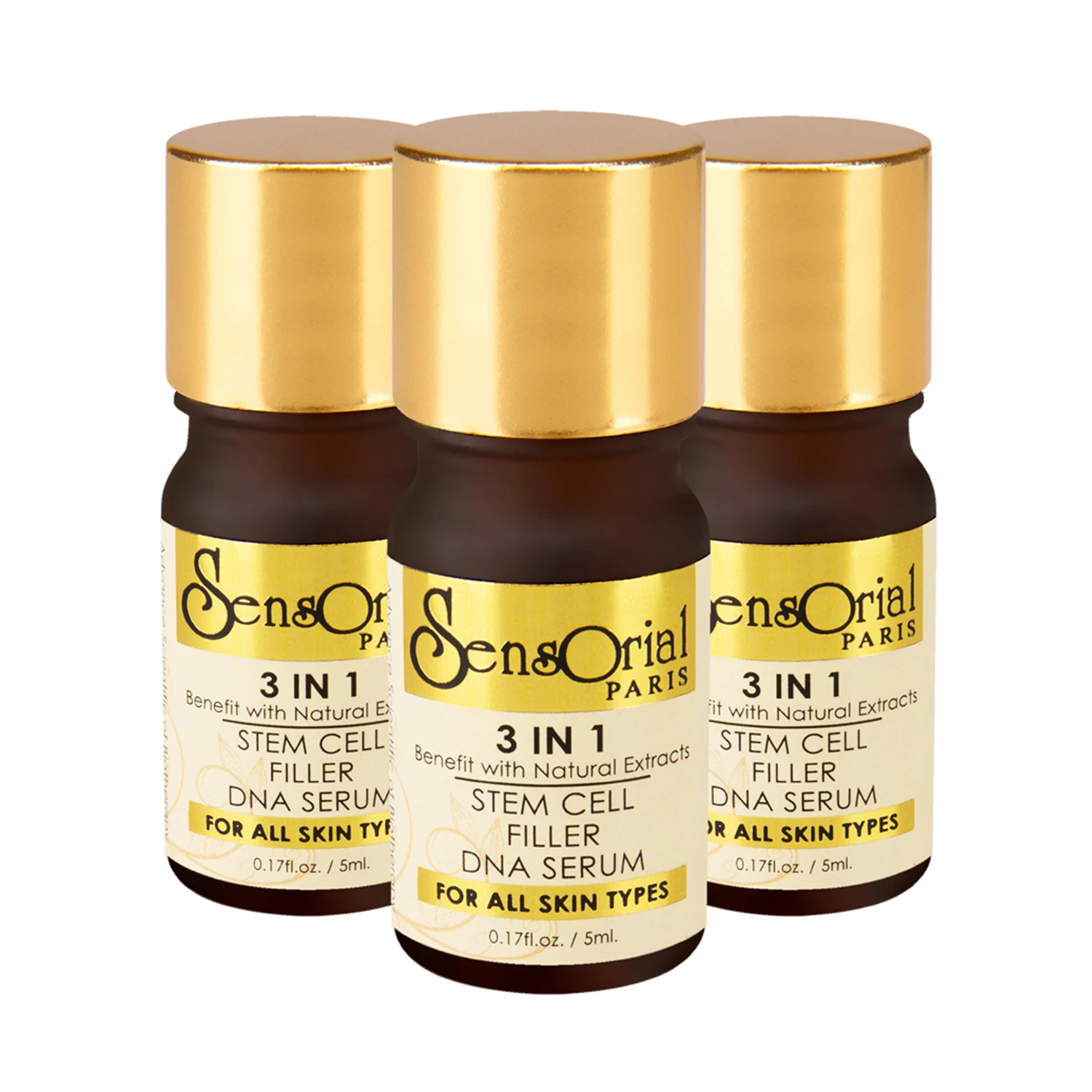 Premium Stem Cell for Face Skin Advance Repair Anti Aging and Wrinkle in Glass Bottles 30ml