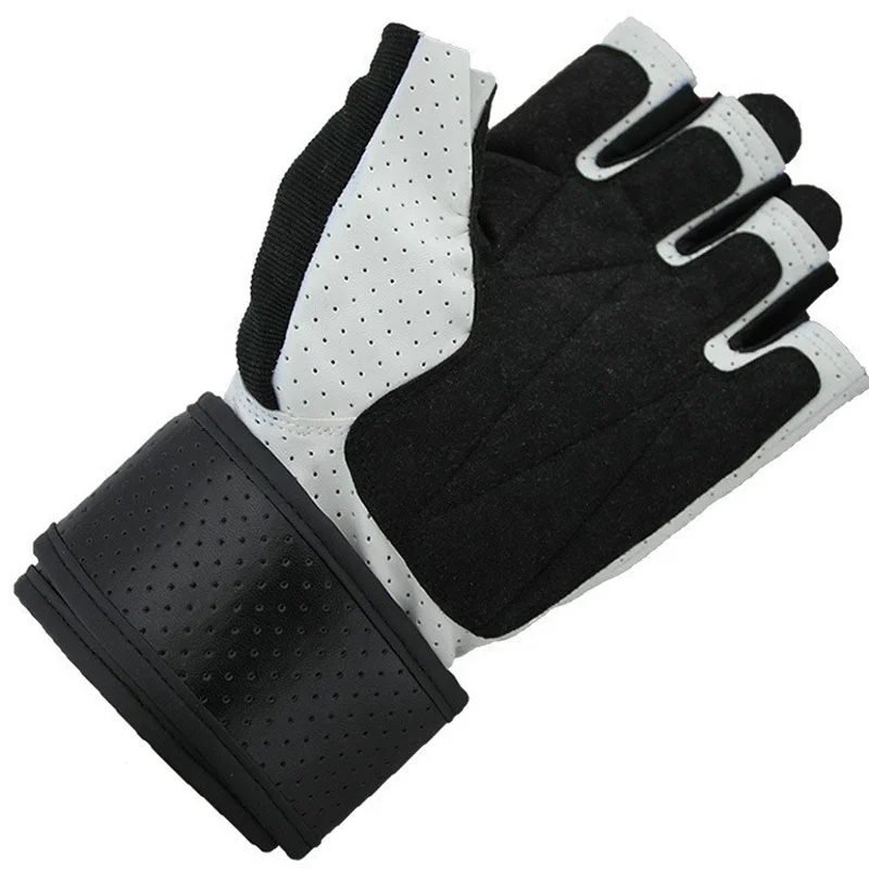 
Workout Weight Lifting muff gym private label fitness muff White & Black 