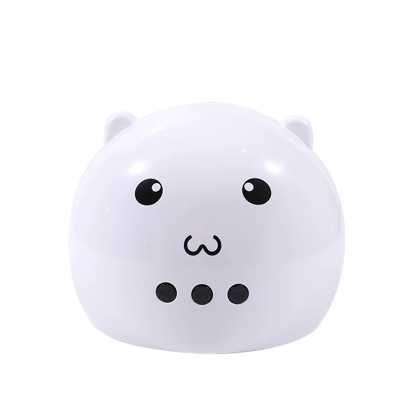 Nail Polish Curing LED Gel Fast Curing CE White/Blue/Pink Color Plastic Material 1 Year Warranty Nail Lamp