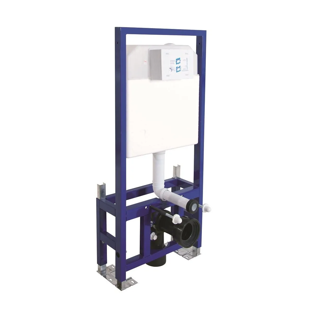 SLIM 80 DUAL FLUSH CONCEALED CISTERN FREE STANDING