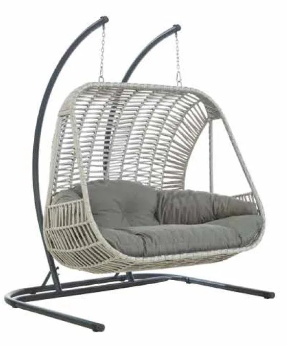 
Patio Garden Swing Chair Rattan Egg Chair Terrace Wicker Indoor Outdoor Swing Chair 