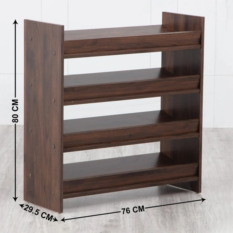 Modern Wooden Designer Decorative Shoe Rack Organiser For Living Room Furniture Wardrobes