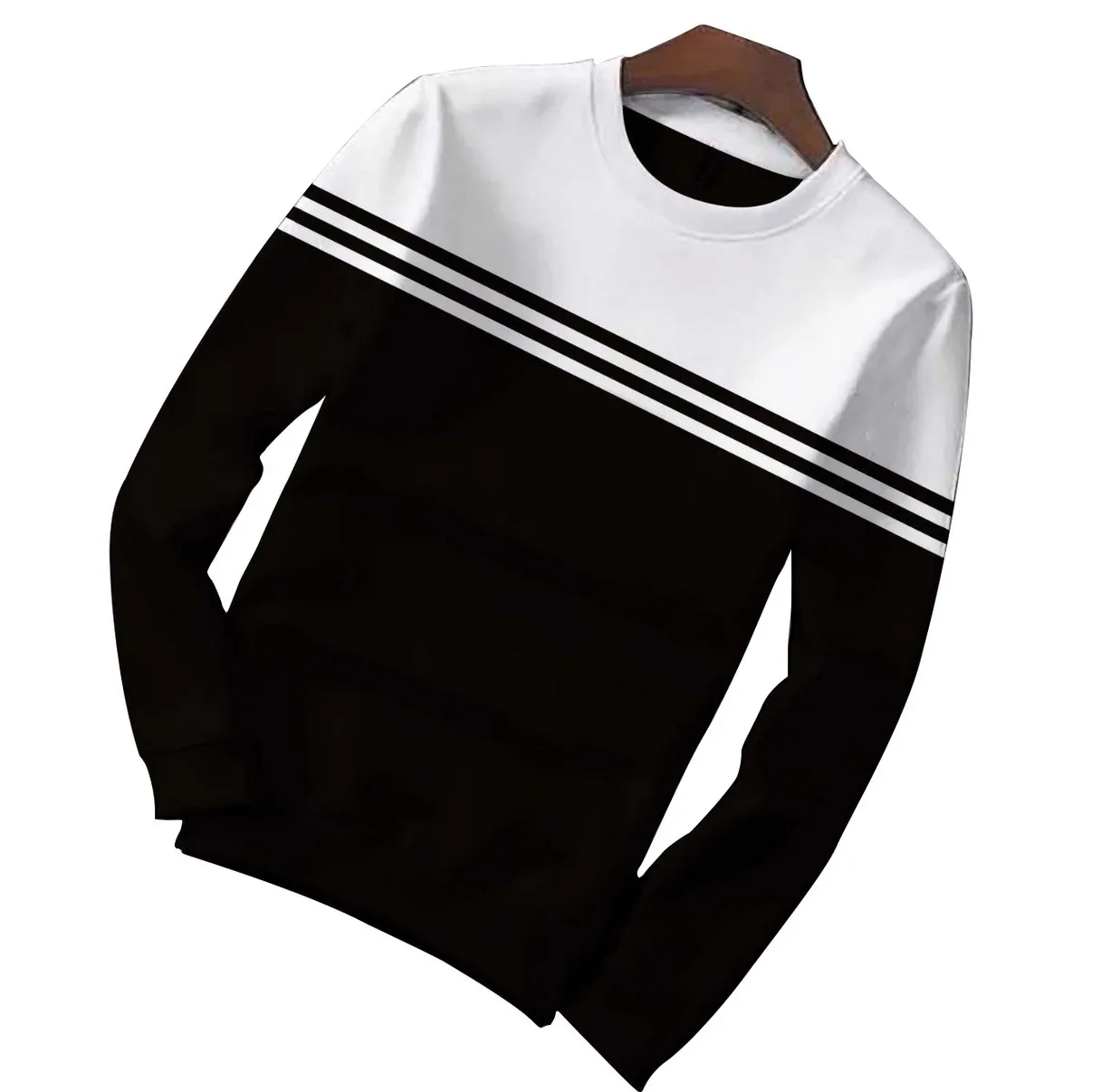 Best selling Top in soft sweatshirt fabric made from a cotton blend. Relaxed fit with a round neckline, dropped shoulders