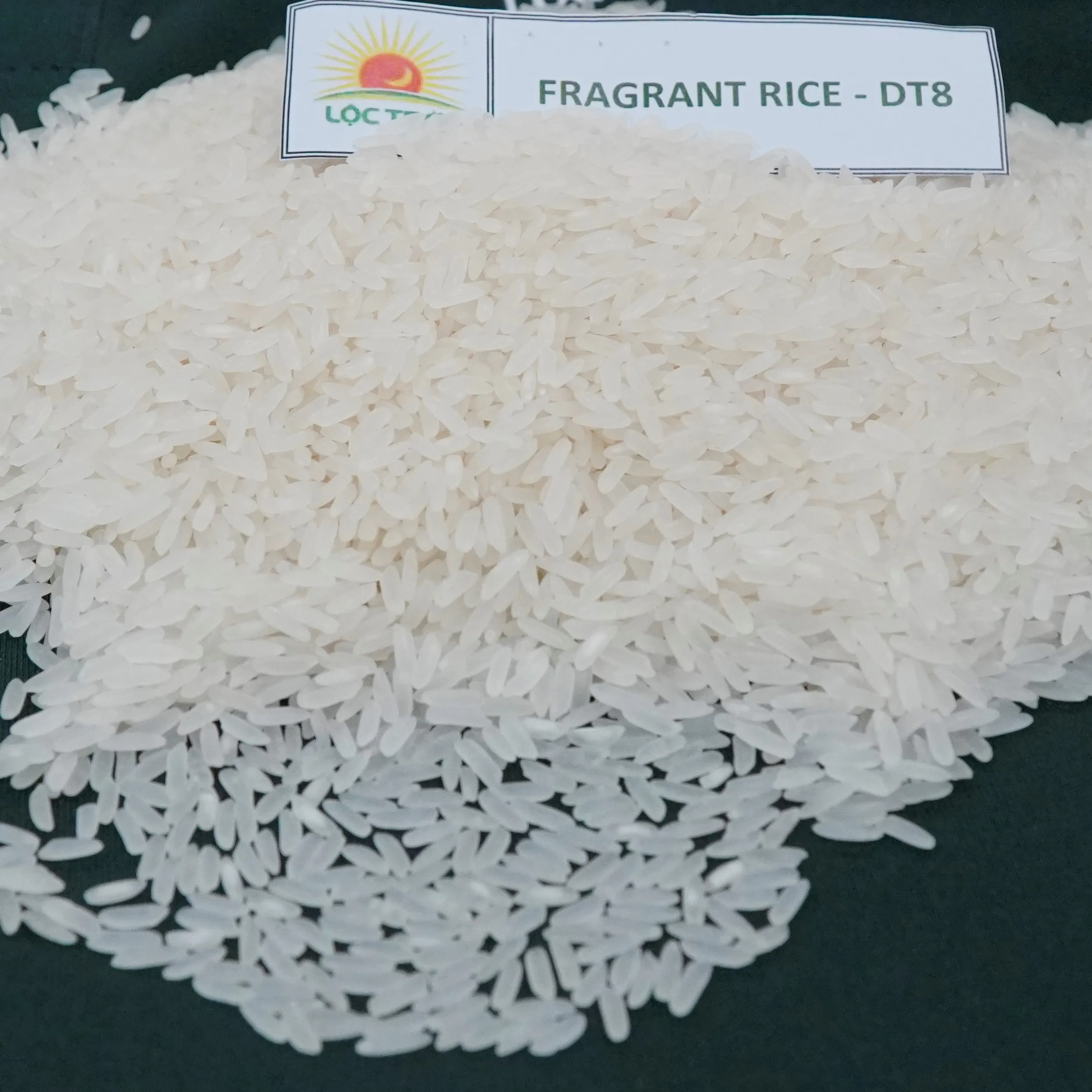 White Rice DT8 Variety from Vietnam Best Supplier Contact us for Best Price - Loc Troi Group- Rice manufacturer