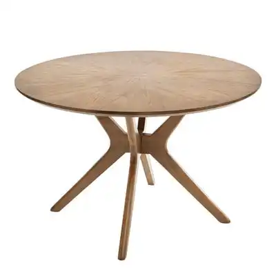 Vietnam Dining Furniture Custom Supplier Modern Appearance Wooden Round Table