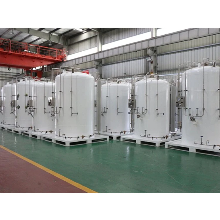 5m3 High Vacuum Multi-Layer Cryogenic Microbulk Tank Gasifier Liquid Oxygen Pump Vaporizer Tank