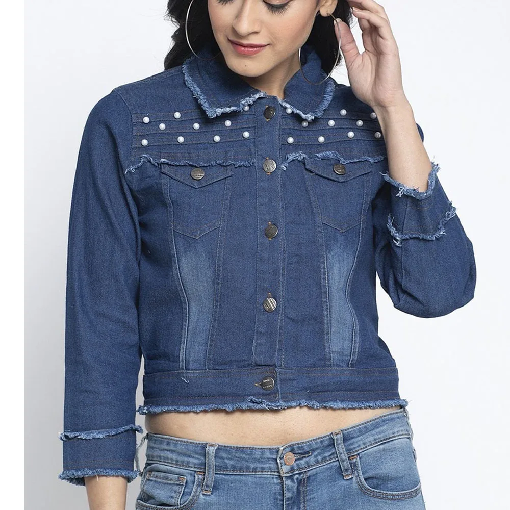 Denim jacket women autumn 2022 new loose casual short all-match jacket top