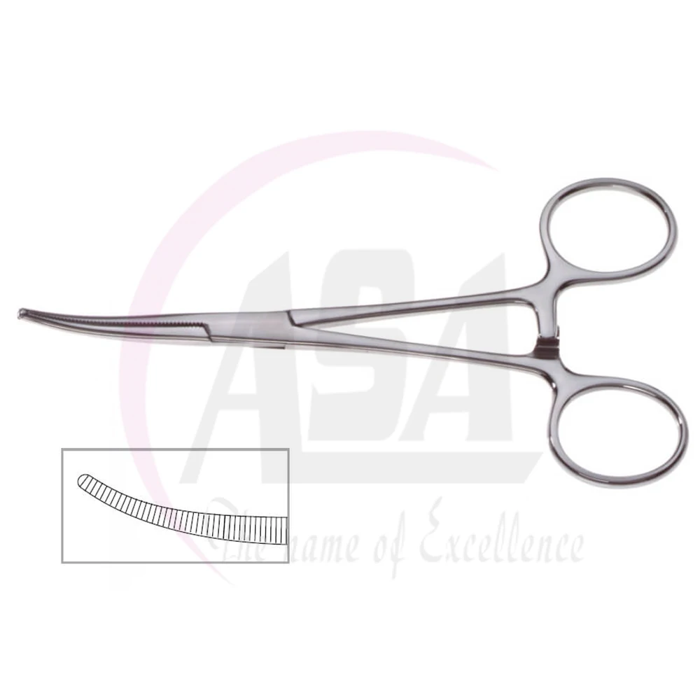 Multi Color Rainbow Crile Atery Hemostat Forceps Straight Stainless Steel General Surgery Instrument