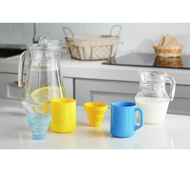 Vietnam Manufacturer High Quality BPA Free Silicone Custom Cup Drinking Silicone Convenient Traveling