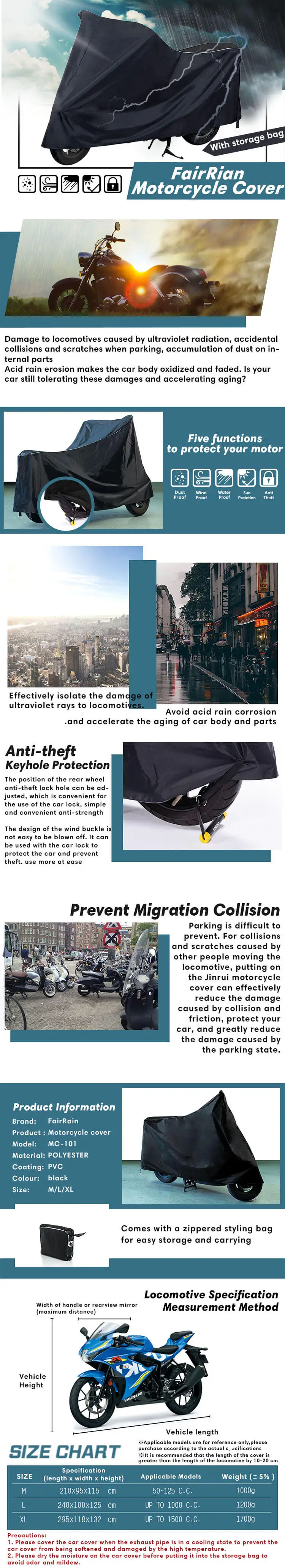 MC-101 motor cover LP All