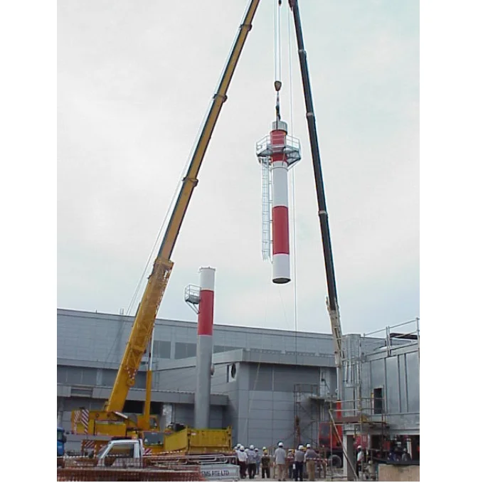 Singapore Warranty 12 Months 316L Free Standing Stainless Steel Boilers Chimney Industrial