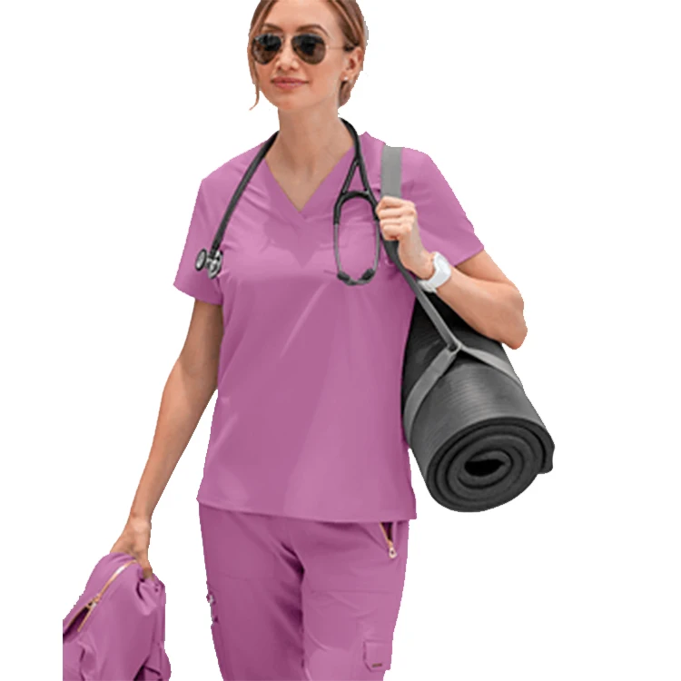 
Униформа Больничная для женщин, модные хирургические медицинские скрабы, под заказ 