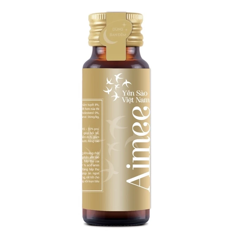 Aimee Bird Nest Drink Bottle with Collagen, Guaranteed Birds Nest Beauty Drink from Viet Nam