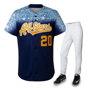 OEM Service Newest model with customizes design baseball uniform